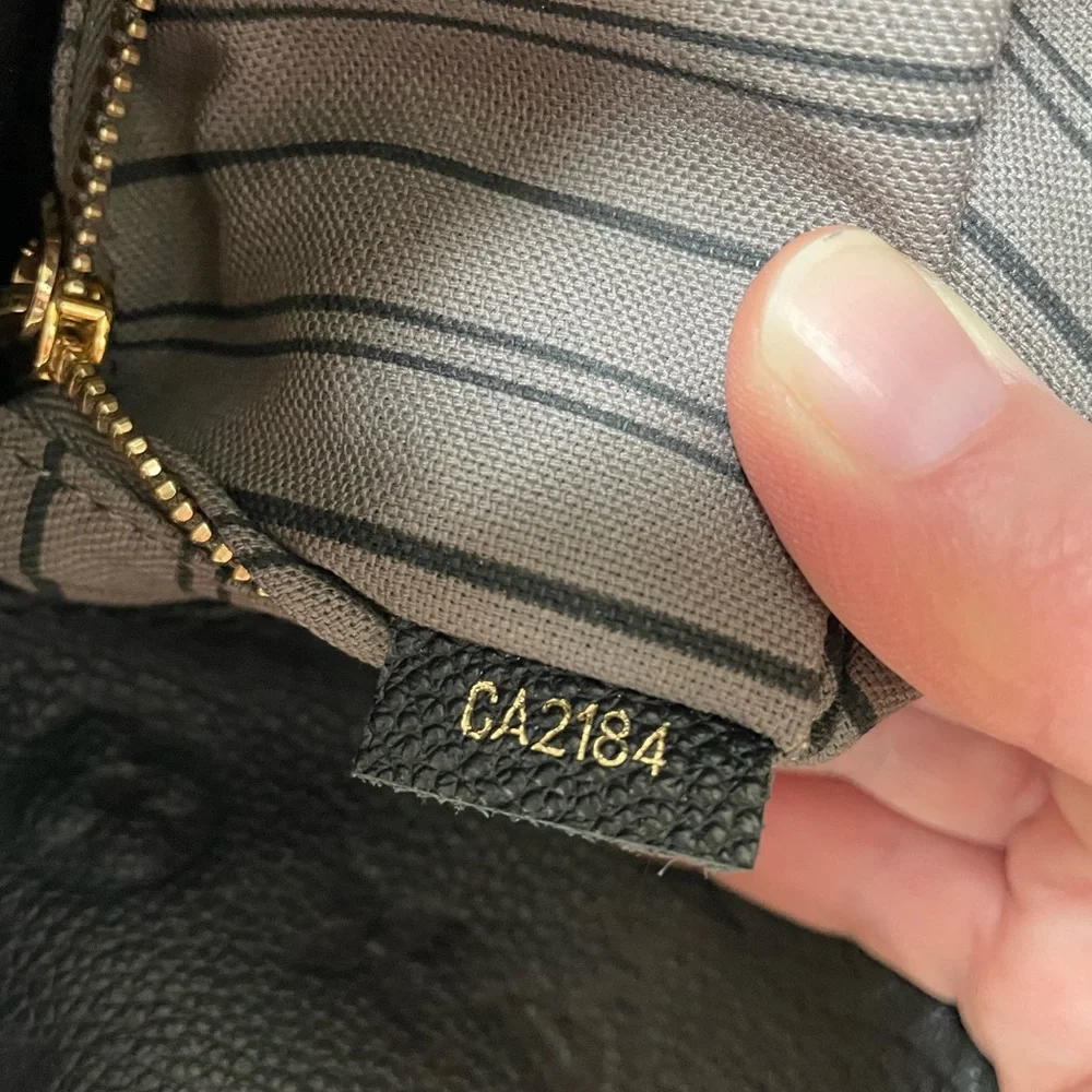 LV Empreinte artsy bag hobo monogram black noir braided handle Louis Vuitton